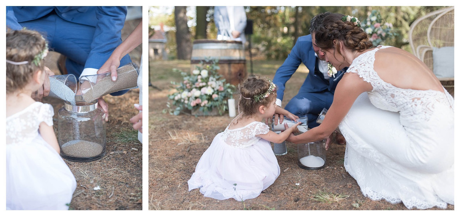 Ceremonie laique rituel sable