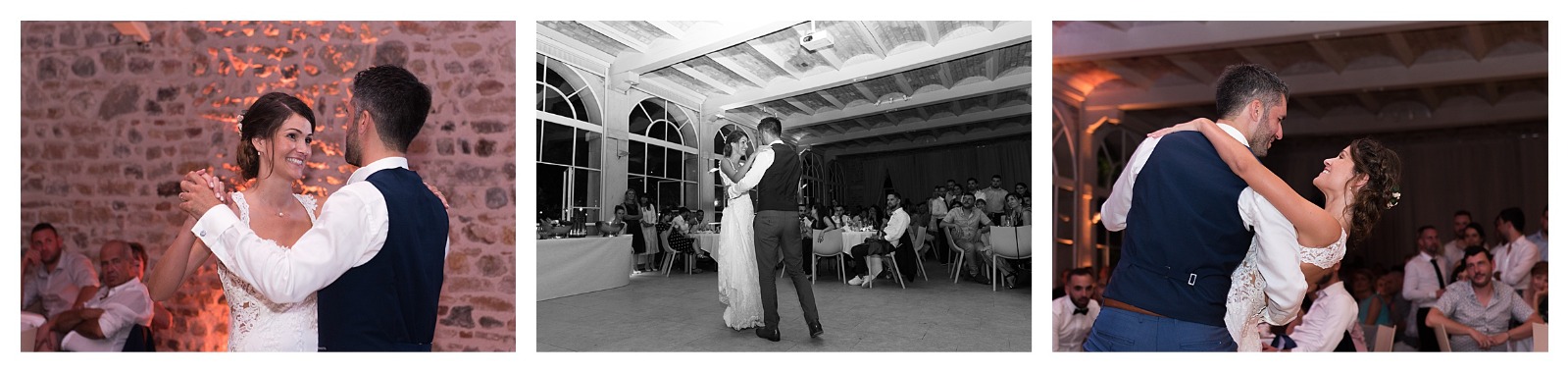 Entree bal maries chateau des ravatys