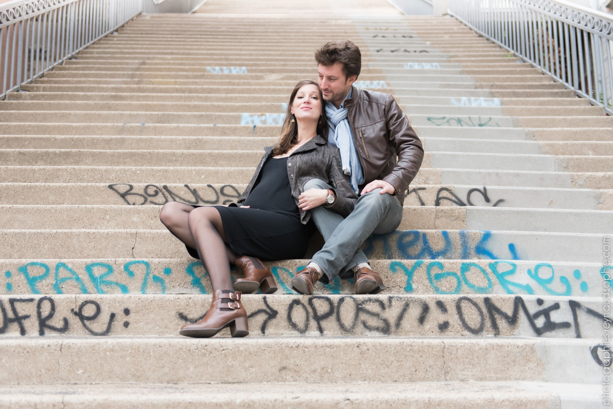 Photographe femme enceinte originale lyon