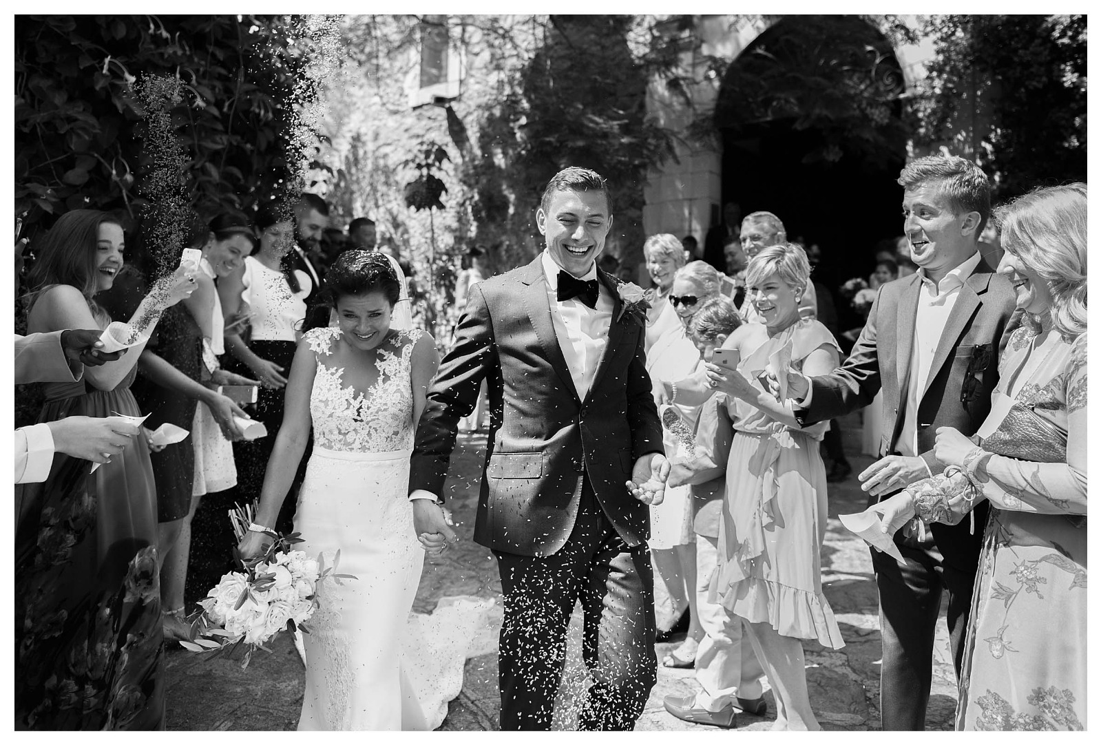 Photographe mariage bormes les mimosas eglise