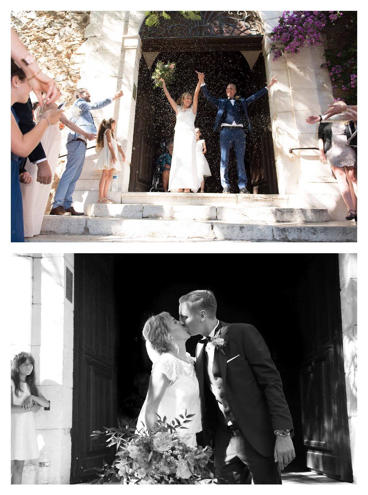 Photographe mariage eglise bormes les mimosas