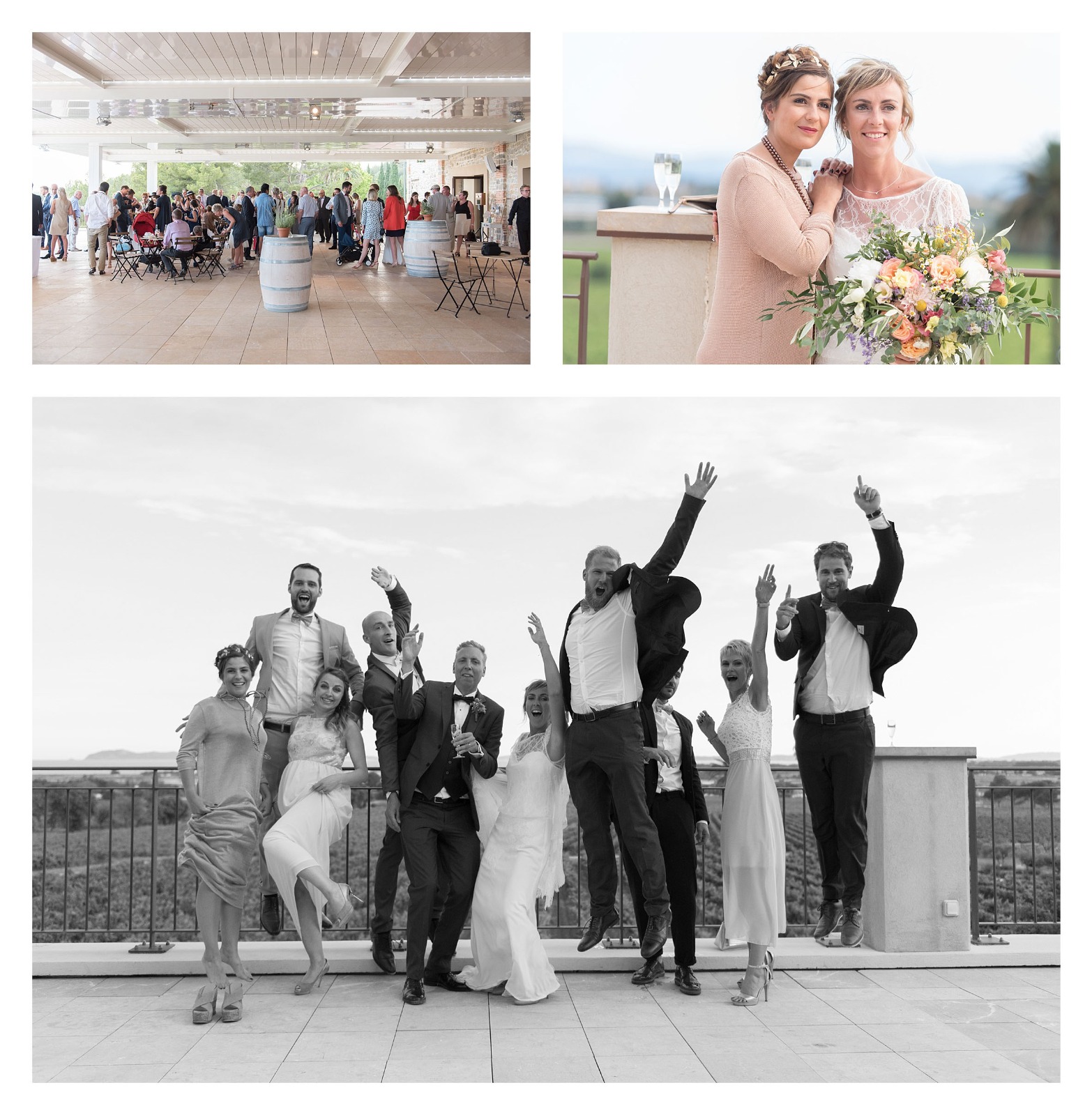 Photos mariage chateau galoupet