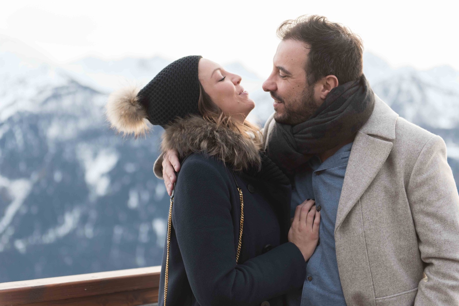 Shooting photo couple rhone alpes