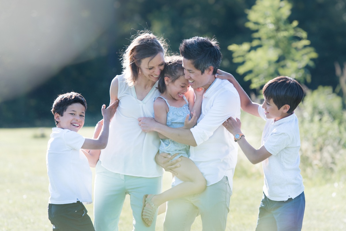 Un photographe de famille dans le beaujolais