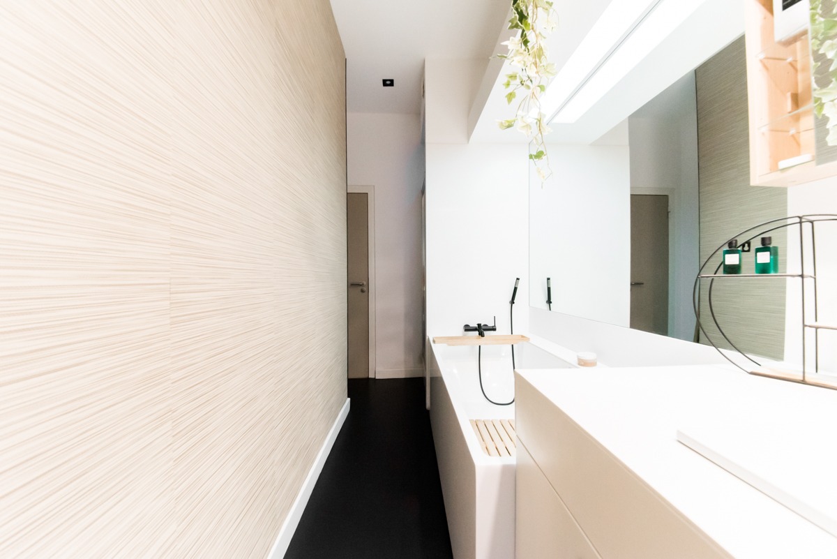 Une salle de bain design